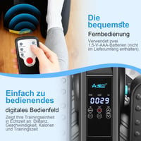Elektrický pedálový trenažér AOODIL s diaľkovým ovládaním, mini eliptický trenažér s nastaviteľnou rýchlosťou, posilňovač nôh pre seniorov a dospelých 4