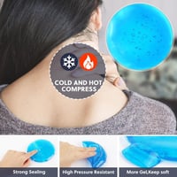 AOOWU 6 db hűtőpárna 11 cm gél kompressz szem fogfájás fájdalomcsillapítás 3