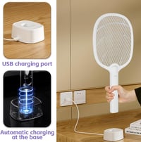 AOOWU Elektromos Légyfogó UV Rovarcsapda USB-C Töltéssel Kerthez Balkonhoz 4