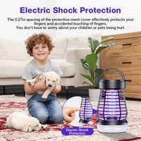 AOOWU Elektromos Rovarcsapda UV LED Szúnyog- és Legycsapda 2000V 7