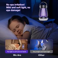 AOOWU Elektromos Rovarcsapda UV LED Szúnyog- és Legycsapda 2000V 8