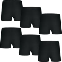 AOOWU Lányok Tornashortsok 6 Darabos Szett Tánc Balett Fitness Sportruha 1