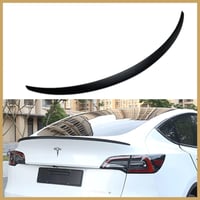 AOSKonology Tesla Model Y OEM stílusú hátsó spoiler, matt fekete, 2020-2023 1