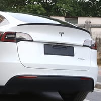 AOSKonology Tesla Model Y OEM stílusú hátsó spoiler, matt fekete, 2020-2023 8