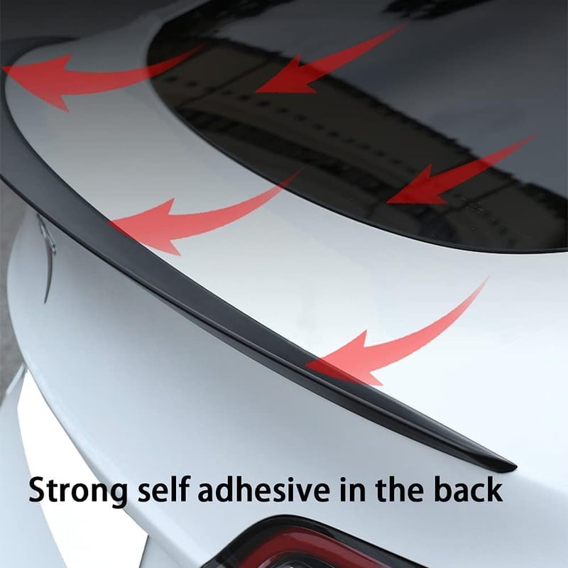 AOSKonology Tesla Model Y OEM stílusú hátsó spoiler, matt fekete, 2020-2023
