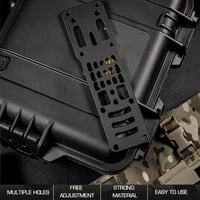 AOTUMUT Taktikai QLS Pisztoly Holster Adapter Gyors Kioldás Csatorna 2
