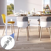 Aoyfuwell 4 db M10x50 mm állítható bútor láb csavarmenetes anya nélkül 7