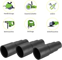 Aoyfuwell Univerzális Porszívó Adapter - 22-35 mm Állítható Átmérő, Nyomásszabályozó, Kompatibilis Bosch, Karcher, Makita, Philips Porszívók 3