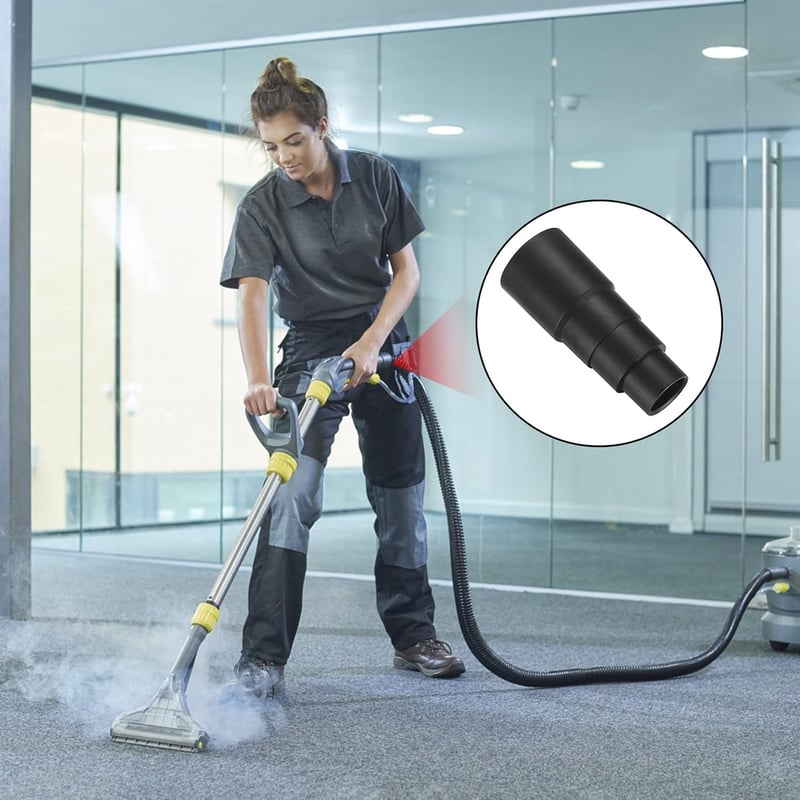 Aoyfuwell Univerzális Porszívó Adapter - 22-35 mm Állítható Átmérő, Nyomásszabályozó, Kompatibilis Bosch, Karcher, Makita, Philips Porszívók