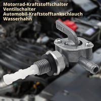 Aoyswuz Üzemanyag-csap Kapcsoló M10 Külső Menet 2 db Benzincsap Tartálycsap Generátorhoz és Benzinmotorokhoz 6