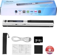 AOZBZ Hordozható Dokumentumszkenner 900 DPI USB A4 Szín Fotó Szkenner 16GB 9