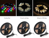AOZBZ Napelemes LED Fényfüzér 3m - Kültéri Vízálló Dekorációs Világítás 90 LED-del, 2 Üzemmóddal Kerthez, Teraszhoz, Karácsonyi Díszítéshez 3
