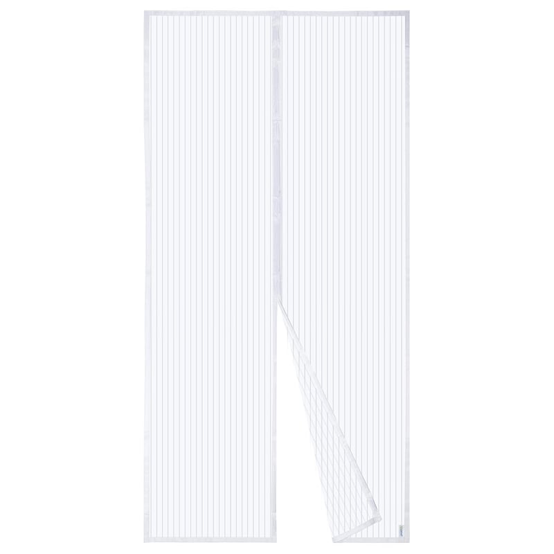 Apalus BF003 magnetska mreža protiv komaraca za vrata - bijela - 120x210 cm