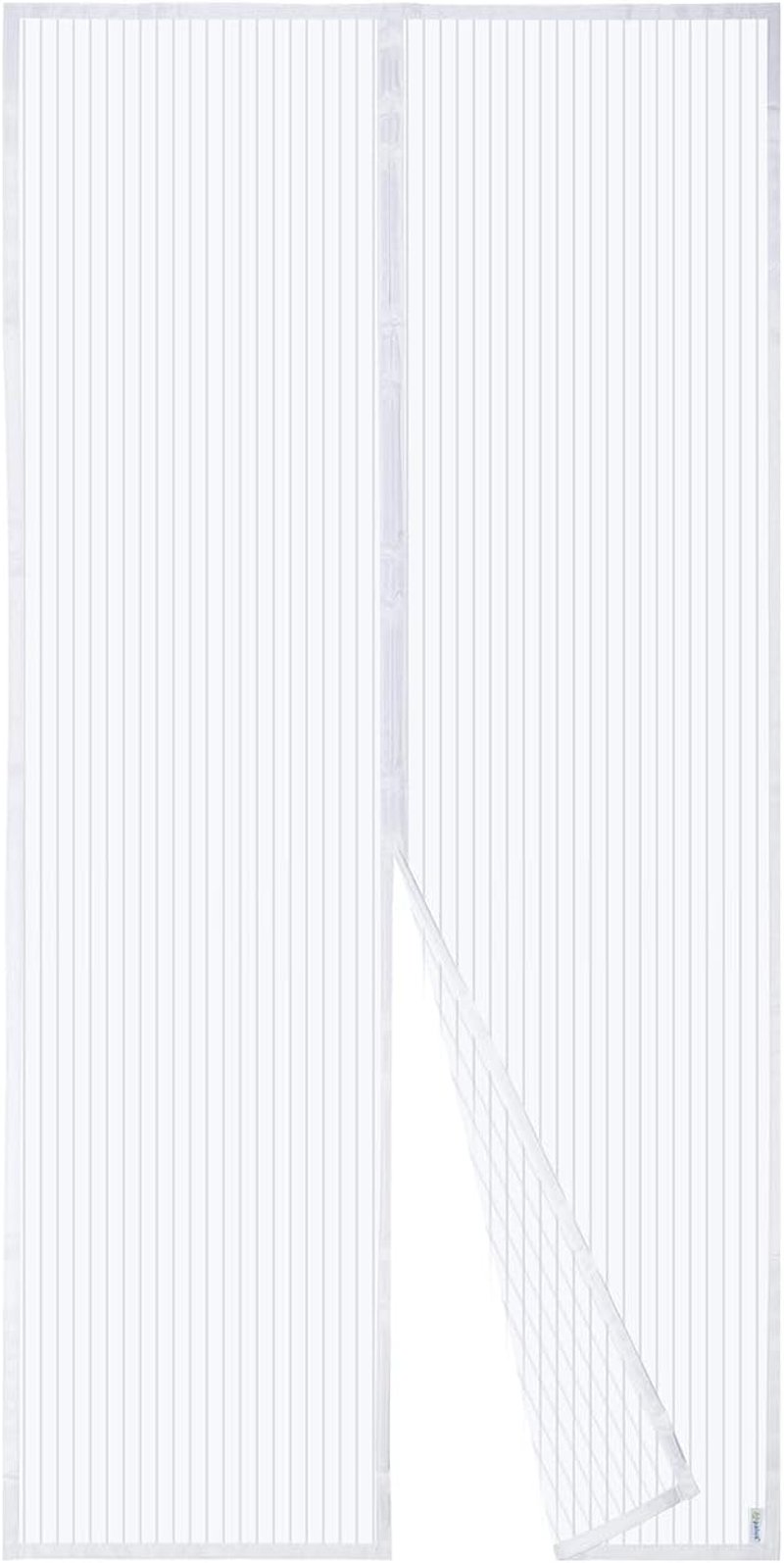Apalus Mágneses Szúnyogháló Ajtóra, 120x210 cm, Fehér, Ragasztható