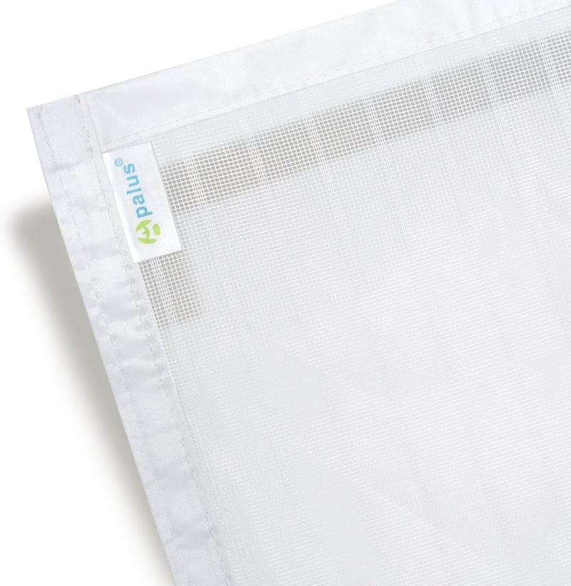 Apalus Mágneses Szúnyogháló Ajtóra 80x200cm Fehér - Erkély Terasz Pince Ajtókhoz Ragasztós Felhelyezés Fúrás Nélkül