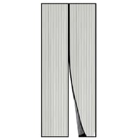 Magnetická sieť proti hmyzu na dvere Apalus – pre balkónové, terasové a pivničné dvere – samolepiaca, bez vŕtania, automatické zatváranie, 120 x 210 cm 1