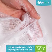 Plasă de insecte cu fermoar pentru fereastră de mansardă Apalus, albă, 130x150 cm, pachet de 4 bucăți, plasă anti-insecte ranforsată pentru fereastră 10