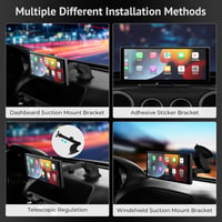 Aphqua 10.26" Wireless CarPlay Android autórádió kamera, Bluetooth, navigáció 4