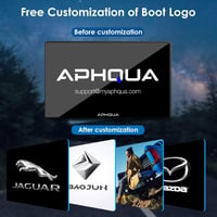 aphqua 7 Hüvelykes Érintőképernyős Autórádió Vezeték Nélküli Apple CarPlay Android Auto Bluetooth Mirror Link Funkciókkal 7