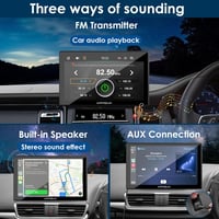 aphqua 7 Hüvelykes Érintőképernyős Autórádió Vezeték Nélküli Apple CarPlay Android Auto Bluetooth Mirror Link Funkciókkal 3