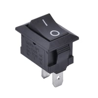 APIELE 20db Billenőkapcsoló SPST 2 Pólusú On/Off 250V 6A Fekete KCD1-1-101 3