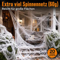 Decoratiune Halloween APKOL, Păianjen Uriaș XXL 200 cm, Negru, Decor înfricoșător de Halloween pentru exterior 6