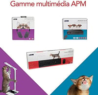 APM 100041 vezeték nélküli billentyűzet 2,4 GHz, AZERTY, 105 billentyű 7