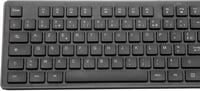 APM 100041 vezeték nélküli billentyűzet 2,4 GHz, AZERTY, 105 billentyű 3