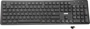 Bežična tipkovnica APM 100041, 2,4 GHz, AZERTY, 105 tipki