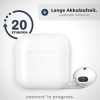 Bluetooth slúchadlá APM s nabíjacím puzdrom, stereo — chybné, na náhradné diely: Nereagujú na nič, nenabíjajú sa (stav: pozri 2. obrázok) 6