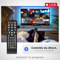 APM Full HD 1080p DVB-T2/DVB-C dekóder H.265 HEVC, HDMI, SCART, USB 7