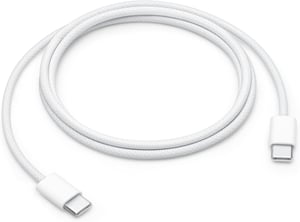Apple 60W USB-C pleteni kabel za punjenje 1 m - za punjenje iPhone-a, iPad-a i MacBook-a, bijeli