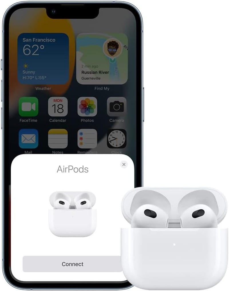 Apple AirPods 3. generáció Lightning töltőtokkal - Without AppleCare+