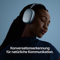Bezdrôtové Bluetooth slúchadlá Apple AirPods Max 2, aktívne potlačenie hluku, adaptívny zvuk, personalizovaný priestorový zvuk, polnočná čierna - použité 6
