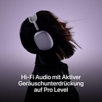 Bezdrôtové slúchadlá Apple AirPods Max, aktívne potláčanie hluku na profesionálnej úrovni, režim priepustnosti, personalizovaný priestorový zvuk, nabíjacie puzdro USB-C, Po 5