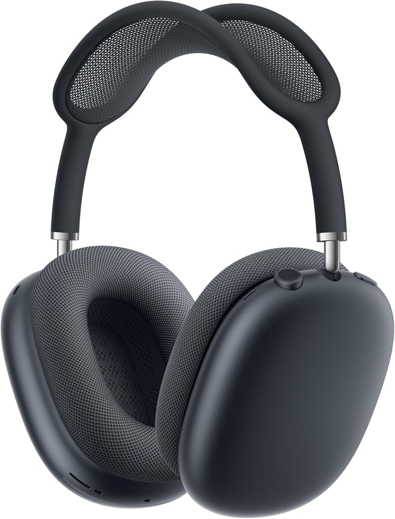 Apple AirPods Max vezeték nélküli fejhallgató, aktív zajszűrés, 3D hang, USB-C töltőtok - Midnight, USB-C