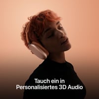 Bezdrôtové slúchadlá Apple AirPods Max, aktívne potláčanie hluku na profesionálnej úrovni, režim priepustnosti, personalizovaný priestorový zvuk, nabíjacie puzdro USB-C, Po 6