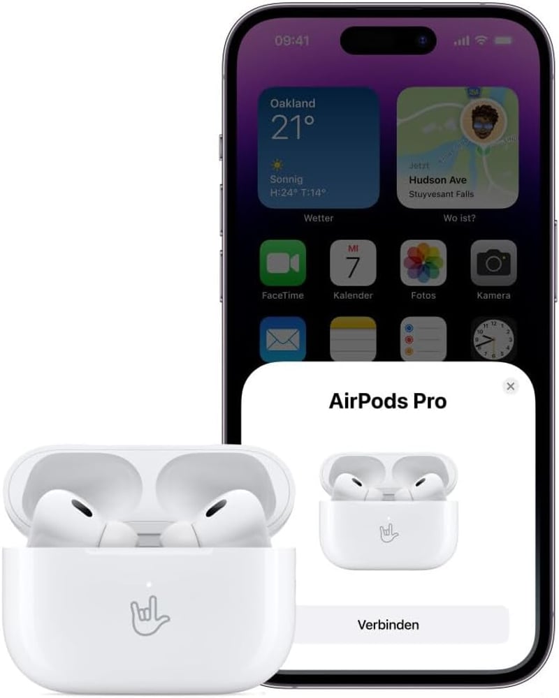 Apple AirPods Pro 2. generáció MagSafe töltőtokkal vezeték nélküli fülhallgató