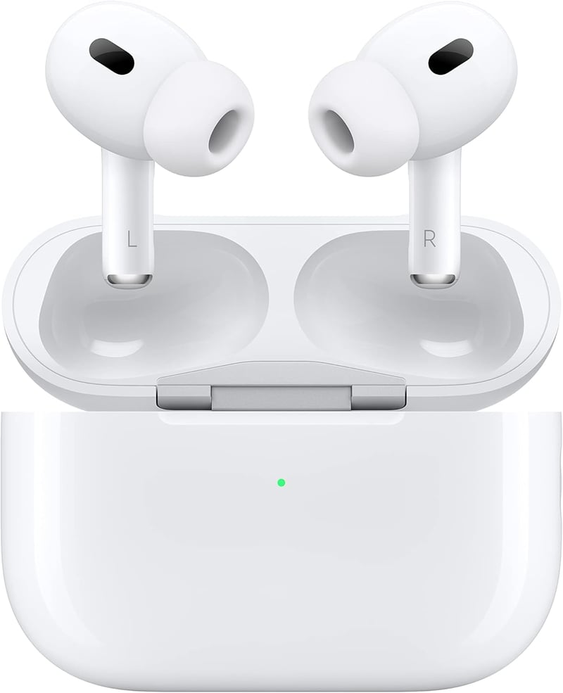 Apple AirPods Pro 2 vezeték nélküli fülhallgató, aktív zajszűrés, hallásegészségügyi funkció, USB-C töltés