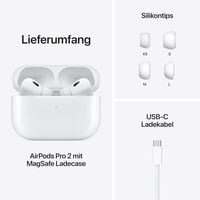 Apple AirPods Pro 2 vezeték nélküli fülhallgató, aktív zajszűrés, hallásegészségügyi funkció, USB-C töltés 7