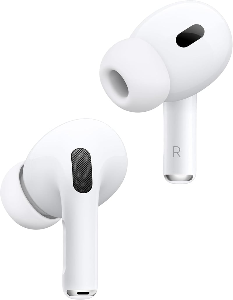 Apple AirPods Pro 2 vezeték nélküli fülhallgató, aktív zajszűrés, hallásegészségügyi funkció, USB-C töltés