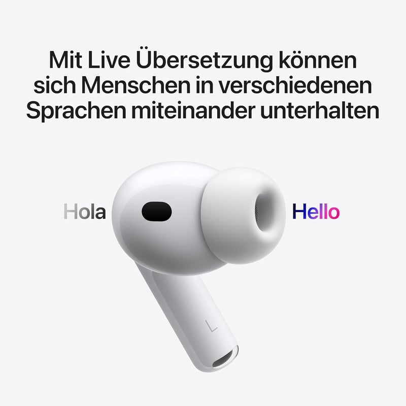 Apple AirPods Pro 3 Aktív zajszűrés, szívritmus monitor, hallásegészségügyi funkció, USB-C töltés