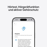 Apple AirPods Pro 3 Aktív zajszűrés, szívritmus monitor, hallásegészségügyi funkció, USB-C töltés 4