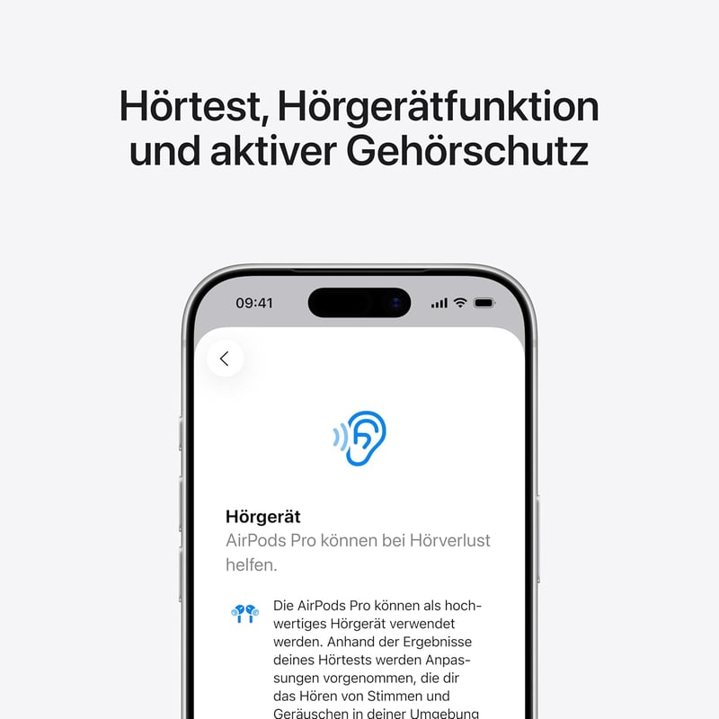 Apple AirPods Pro 3 Aktív zajszűrés, szívritmus monitor, hallásegészségügyi funkció, USB-C töltés