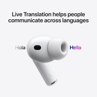Apple AirPods Pro (3. generáció) Vezeték nélküli Fülhallgató - Aktív Zajszűrés, Szívritmus-érzékelő, Hallókészülék Funkció, Térbeli Hang, USB-C Töltés 5