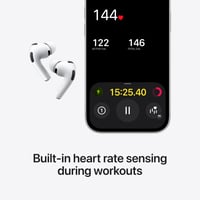 Apple AirPods Pro (3. generáció) Vezeték nélküli Fülhallgató - Aktív Zajszűrés, Szívritmus-érzékelő, Hallókészülék Funkció, Térbeli Hang, USB-C Töltés 3