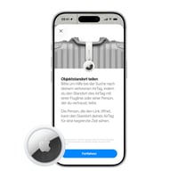 Apple AirTag (generația a 2-a) pachet de 4 bucăți – Dispozitiv de urmărire pentru chei, portofel și alte obiecte, localizare sonoră, configurare simplă cu iPhone sau iPad 6