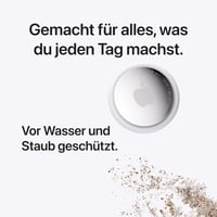 Apple AirTag (generația a 2-a) pachet de 4 bucăți – Dispozitiv de urmărire pentru chei, portofel și alte obiecte, localizare sonoră, configurare simplă cu iPhone sau iPad 7