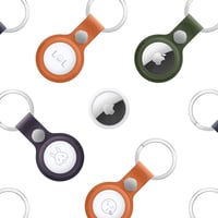 Apple AirTag 2. generáció - Kulcskarikára, tárcára, Bluetooth nyomkövető hanggal - Packung mit 1 5