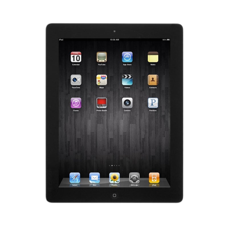 Tablet Apple iPad 4 Retina 9,7" – 16 GB, Wi-Fi, čierny, Apple A6X, 1 GB RAM, iOS – repasovaný (Renewed)